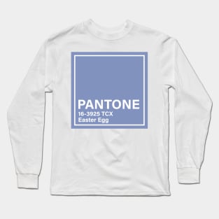 pantone 16-3925 TCX Easter Egg Long Sleeve T-Shirt